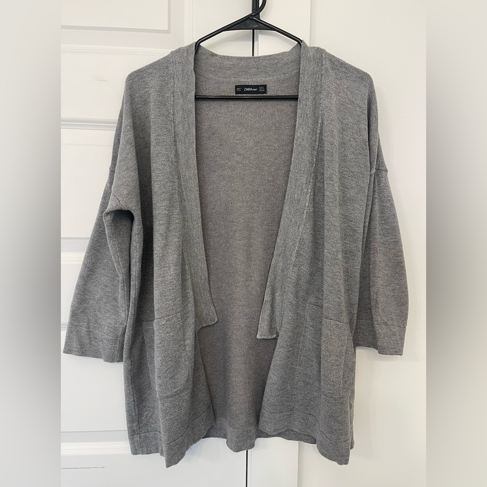 Zara Gray Women's Cardigan